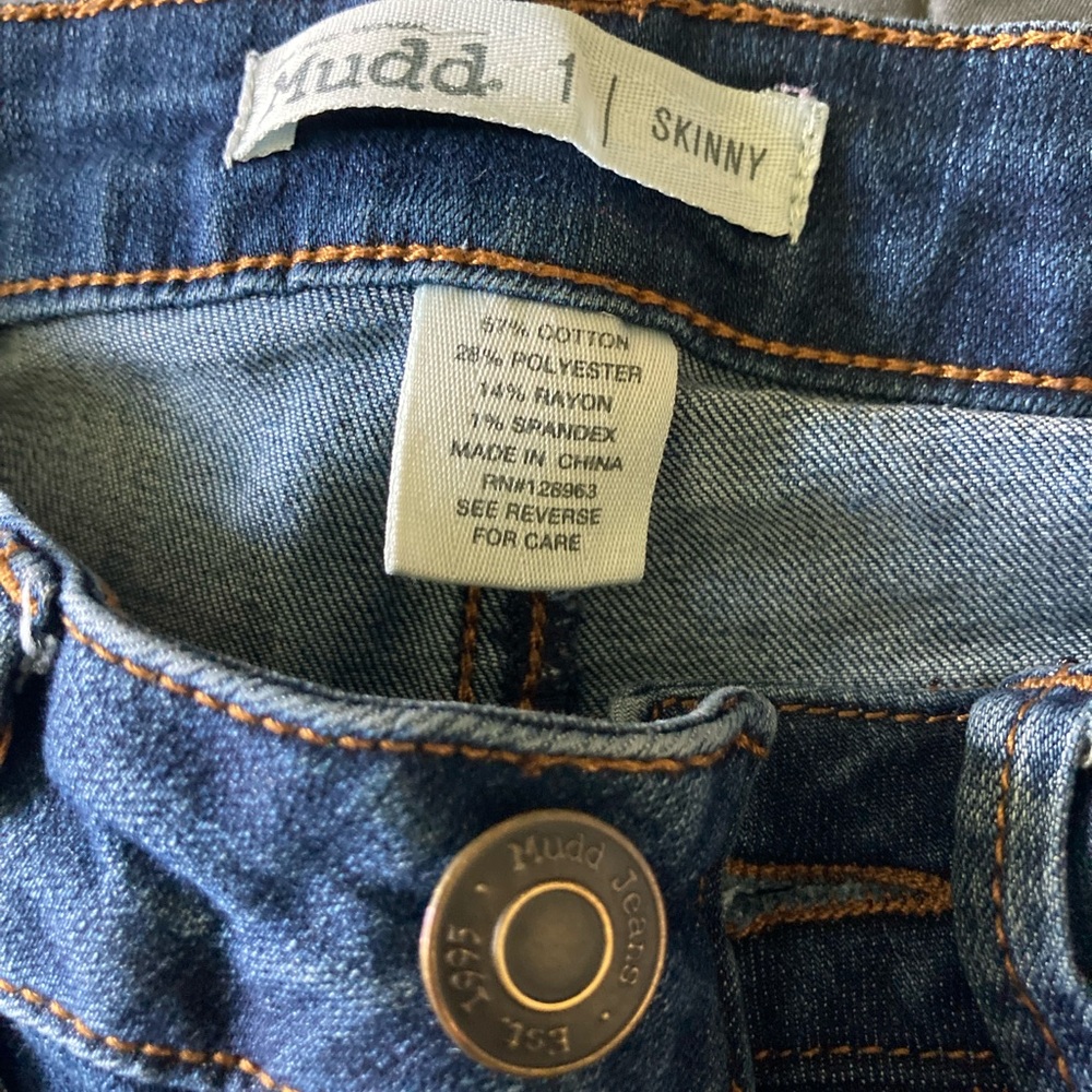 Mudd Skinny Distressed Denim Jeans